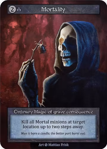 Mortality, Beta — Sorcery card price