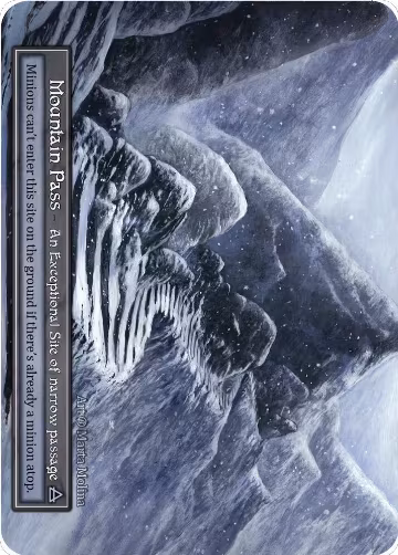 Mountain Pass (Foil), Beta — Sorcery card price