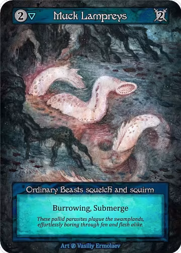 Muck Lampreys, Beta — Sorcery card price