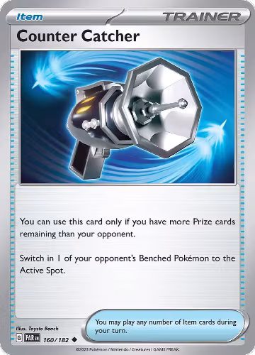 Counter Catcher (160/182), Paradox Rift — Pokémon card price