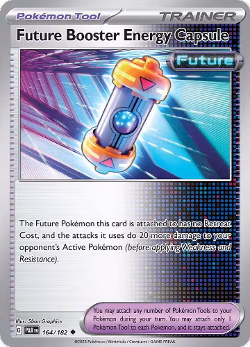 Future Booster Energy Capsule (164/182), Paradox Rift — Pokémon card price