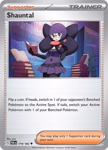 Shauntal (174/182), Paradox Rift — Pokémon card price