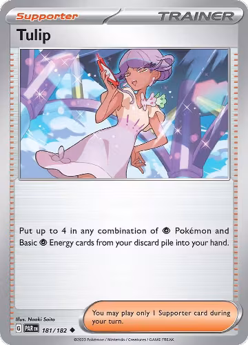 Tulip (181/182), Paradox Rift — Pokémon card price