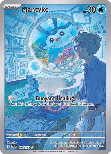 Mantyke - 189/182 (189/182), Paradox Rift — Pokémon card price