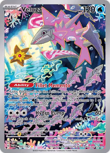 Veluza - 192/182 (192/182), Paradox Rift — Pokémon card price