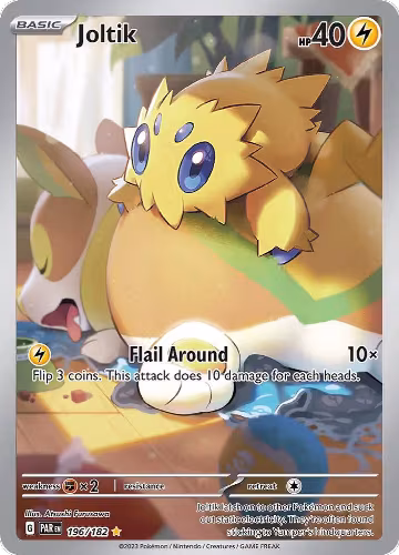 Joltik - 196/182 (196/182), Paradox Rift — Pokémon card price