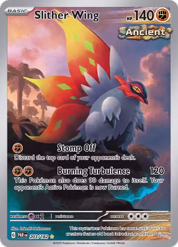 Slither Wing - 203/182 (203/182), Paradox Rift — Pokémon card price