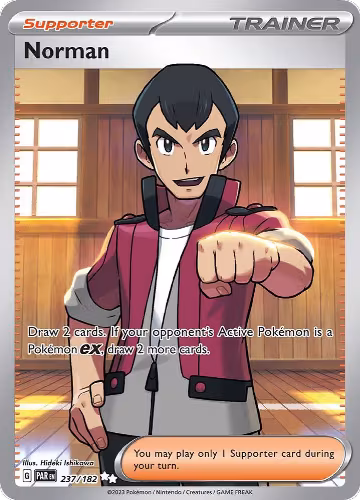 Norman - 237/182 (237/182), Paradox Rift — Pokémon card price
