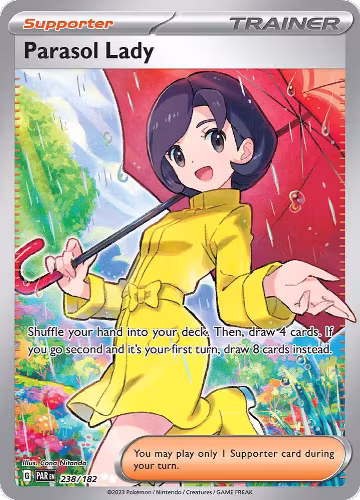 Parasol Lady - 238/182 (238/182), Paradox Rift — Pokémon card price