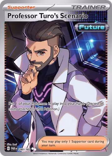 Professor Turo's Scenario - 240/182 (240/182), Paradox Rift — Pokémon card price