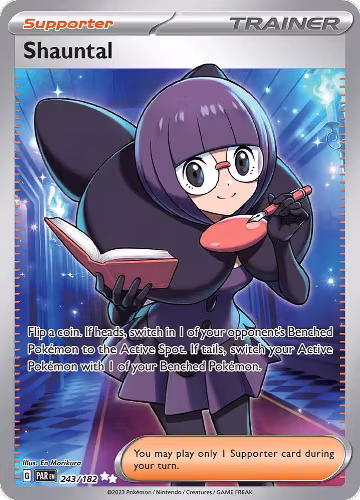 Shauntal - 243/182 (243/182), Paradox Rift — Pokémon card price