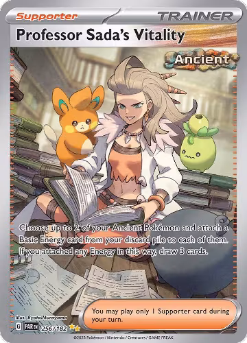 Professor Sada's Vitality - 256/182 (256/182), Paradox Rift — Pokémon card price