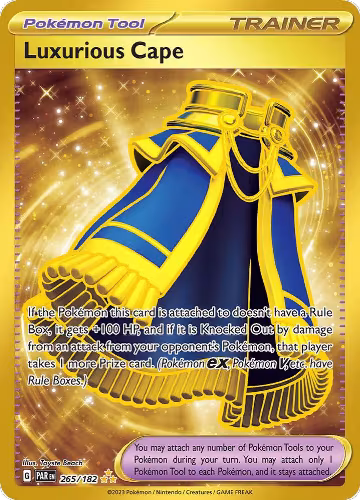 Luxurious Cape - 265/182 (265/182), Paradox Rift — Pokémon card price