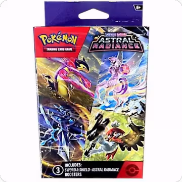 Astral Radiance 3 Pack Hanger Box, Astral Radiance — Pokémon sealed product price