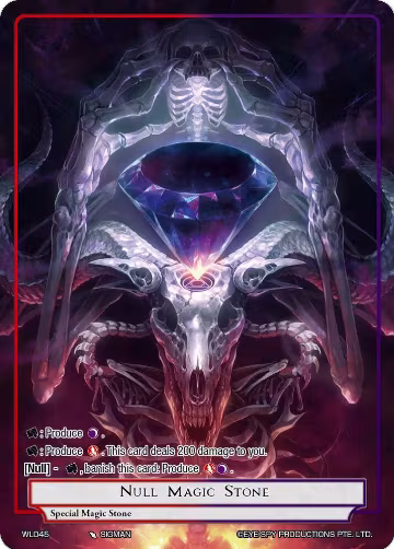 Null Magic Stone (WL045), Promo Cards — Force of Will card price
