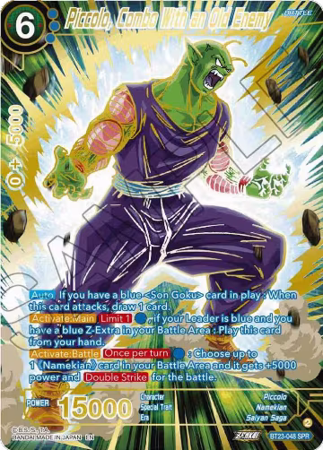 Piccolo, Combo With an Old Enemy (SPR) (BT23-048), Perfect Combination — DB Super card price