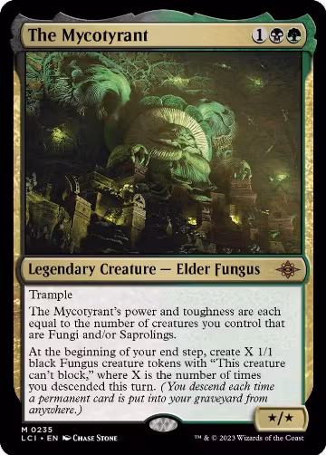 The Mycotyrant (235), The Lost Caverns of Ixalan — Magic card price