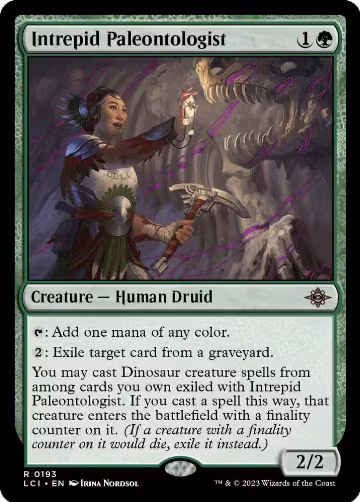 Intrepid Paleontologist (193), The Lost Caverns of Ixalan — Magic card price