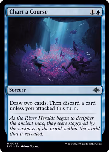 Chart a Course (48), The Lost Caverns of Ixalan — Magic card price