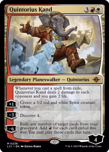 Quintorius Kand (238), The Lost Caverns of Ixalan — Magic card price