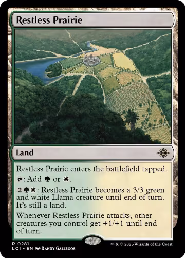 Restless Prairie (281), The Lost Caverns of Ixalan — Magic card price