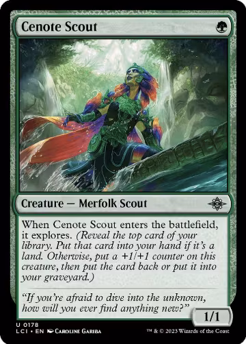 Cenote Scout (178), The Lost Caverns of Ixalan — Magic card price