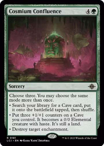 Cosmium Confluence (181), The Lost Caverns of Ixalan — Magic card price