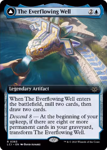 The Everflowing Well (Extended Art) (363), The Lost Caverns of Ixalan — Magic card price