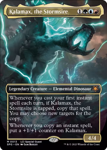 Kalamax, the Stormsire (Borderless) (13), Special Guests — Magic card price