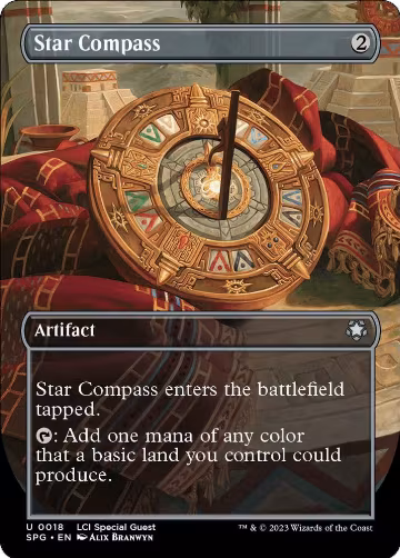 Star Compass (Borderless) (18), Special Guests — Magic card price