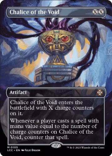 Chalice of the Void (Borderless) (105), Commander: The Lost Caverns of Ixalan — Magic card price