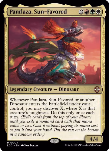 Pantlaza, Sun-Favored (4), Commander: The Lost Caverns of Ixalan — Magic card price