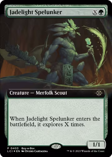 Jadelight Spelunker (Extended Art) (403), Buy-A-Box Promos — Magic card price