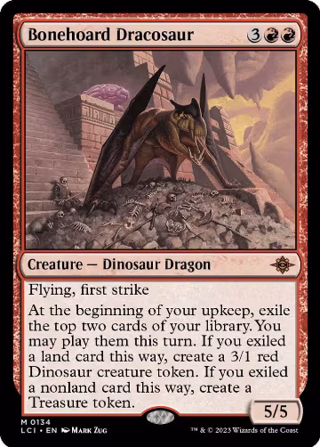 Bonehoard Dracosaur (134), The Lost Caverns of Ixalan — Magic card price