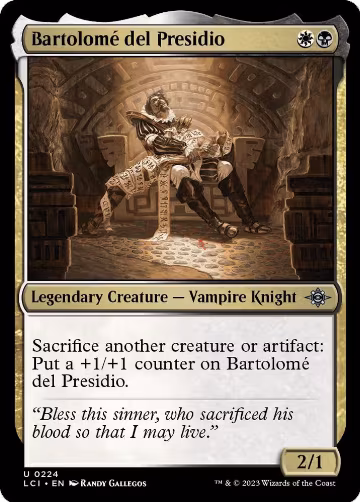 Bartolome del Presidio (224), The Lost Caverns of Ixalan — Magic card price