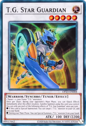 T.G. Star Guardian (OP23-EN008), OTS Tournament Pack 23 — Yu-Gi-Oh! card price