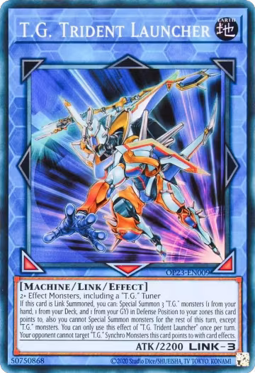 T.G. Trident Launcher (OP23-EN009), OTS Tournament Pack 23 — Yu-Gi-Oh! card price