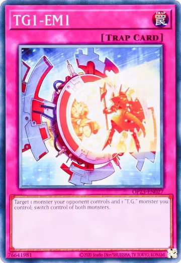 TG1-EM1 (OP23-EN027), OTS Tournament Pack 23 — Yu-Gi-Oh! card price
