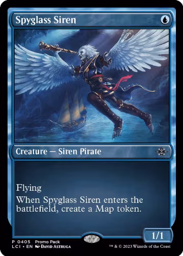 Spyglass Siren (405), Promo Pack: The Lost Caverns of Ixalan — Magic card price