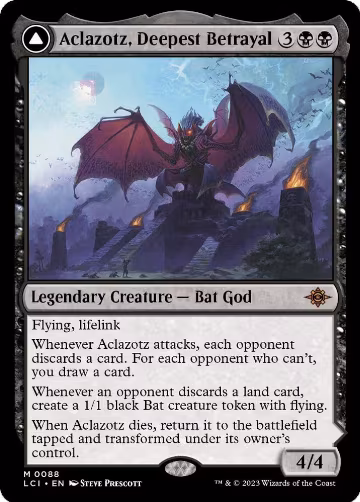 Aclazotz, Deepest Betrayal (88), The Lost Caverns of Ixalan — Magic card price