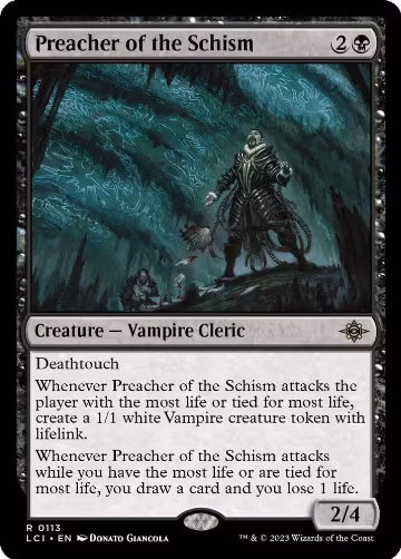 Preacher of the Schism (113), The Lost Caverns of Ixalan — Magic card price