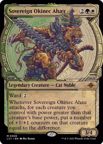 Sovereign Okinec Ahau (Showcase) (309), The Lost Caverns of Ixalan — Magic card price