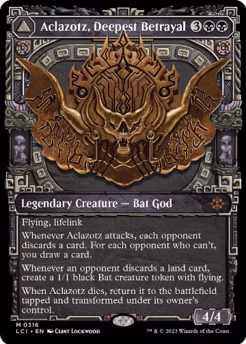 Aclazotz, Deepest Betrayal (Showcase) (316), The Lost Caverns of Ixalan — Magic card price