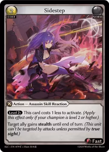 Sidestep (079), Alchemical Revolution — Grand Archive card price