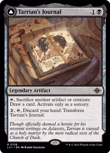 Tarrian's Journal (126), The Lost Caverns of Ixalan — Magic card price