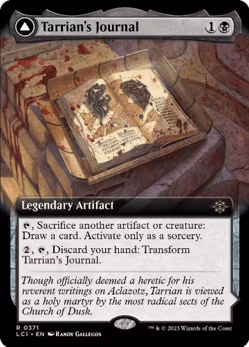 Tarrian's Journal (Extended Art) (371), The Lost Caverns of Ixalan — Magic card price