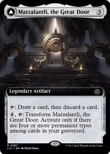 Matzalantli, the Great Door (Extended Art) (387), The Lost Caverns of Ixalan — Magic card price