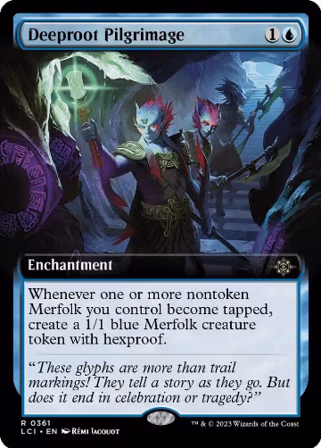 Deeproot Pilgrimage (Extended Art) (361), The Lost Caverns of Ixalan — Magic card price
