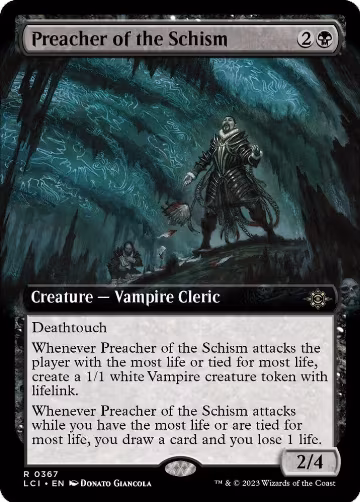 Preacher of the Schism (Extended Art) (367), The Lost Caverns of Ixalan — Magic card price
