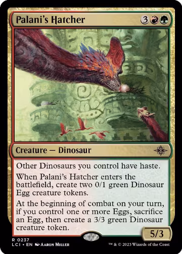 Palani's Hatcher (237), The Lost Caverns of Ixalan — Magic card price
